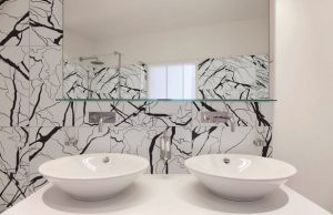 carrelage moderne marbre salle de bain pignan