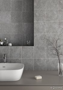 carrelage salle de bain granito gris a perols