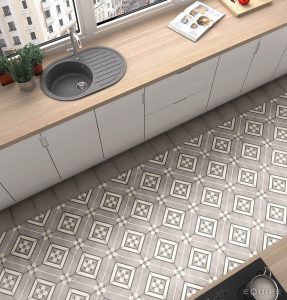 sol cuisine carrelage imitation carreaux ciment montpellier